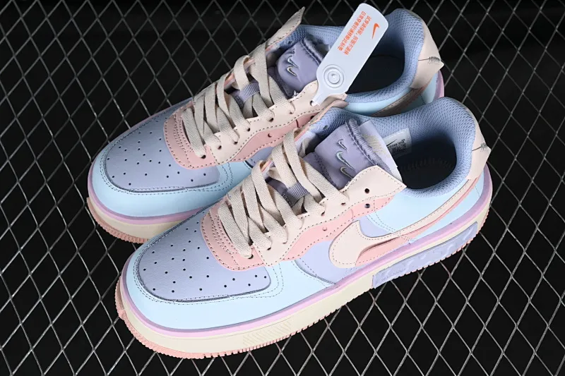 All categories Nk Air Force 1 Air Force series Nk Air Force 1 Fontanka Air Force low-top Nk Air Force 1 Fontanka "Macaroon" Fontanka series Macaroon color beige gray Air Force 1 low-top casual sneakers CW6688-608